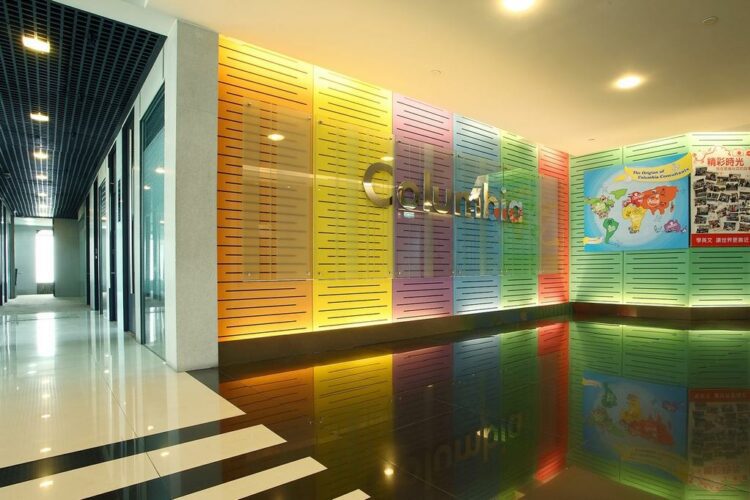 6星級實體學習環境。(圖/歌倫比亞美語提供)