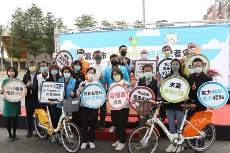 嘉市全國首創電輔車周轉率表現亮眼 火車站平假日租借率最高 嘉市全國首創電輔車周轉率表現亮眼 火車站平假日租借率最高