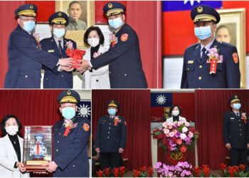 宜縣警察局長異動 廖材楨調派北市督察長 林新晃接任局長