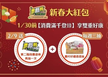 希望廣場年前採買年貨 虎年開春發發發