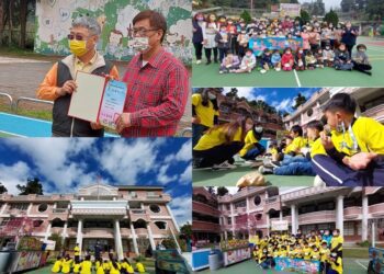 幸福列車首次來到海拔最高的 阿里山十字國小和奮起湖十字國小偏鄉小學