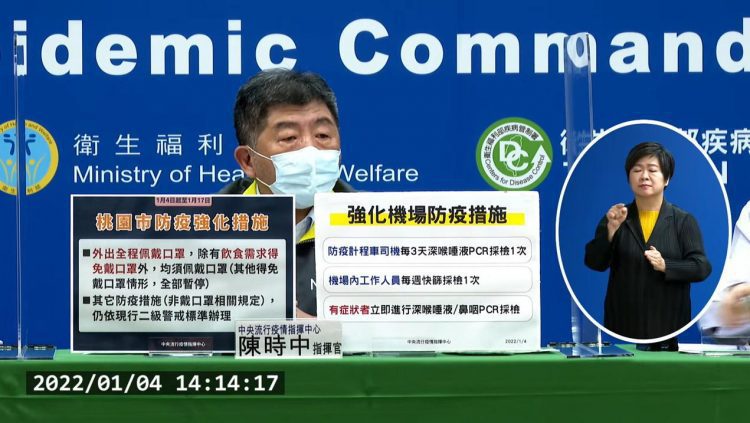 快訊/桃市外出須全程戴口罩 機場防疫再強化