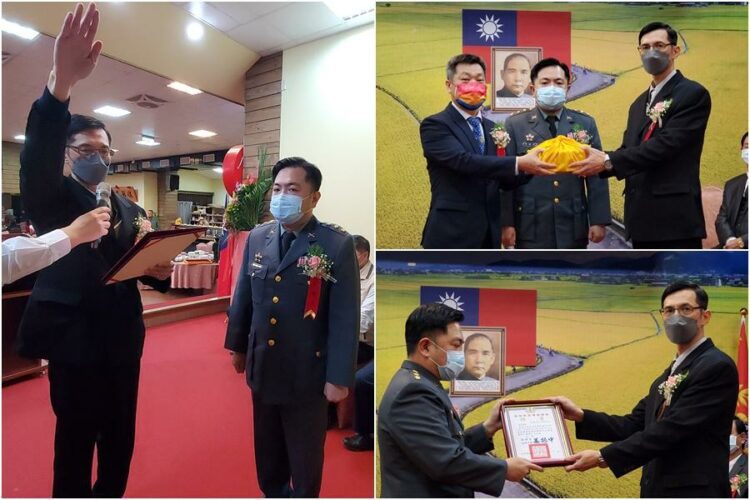 扮演軍民溝通要角 林浩立接任冬山鄉後輔中心主任