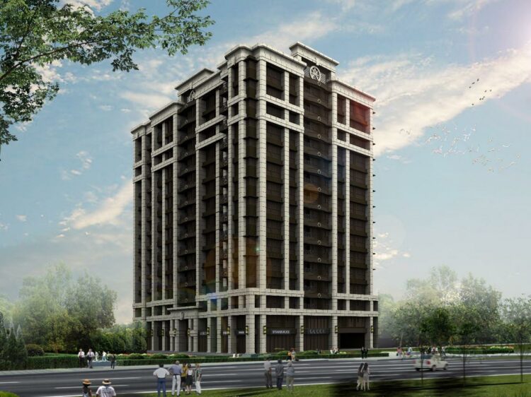 新北第一政經CBD 板橋新案動工 金安年建設/國聖營造,基地位置板橋忠孝路,基地面積約668坪,2024年預計推出,採先建後售。(圖/金安年建設提供 )