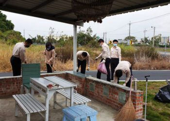 替代役男助除舊佈新 嘉義縣獨居長輩抵嘉幸福過好年