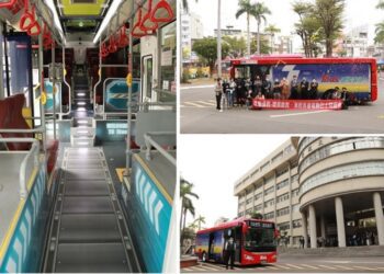 漢程電動巴士新塗裝上路 高科大異視界場景驚豔換裝