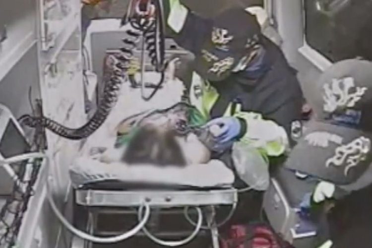 胎兒急產來報到 竹市消防暖男三度助孕婦生產