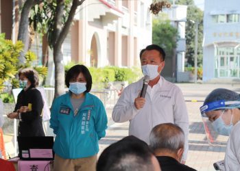 變種病毒Omicron進逼　嘉義縣設大型接種站供民眾施打第3劑疫苗