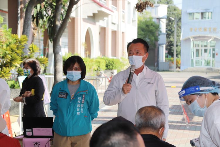 變種病毒Omicron進逼　嘉義縣設大型接種站供民眾施打第3劑疫苗