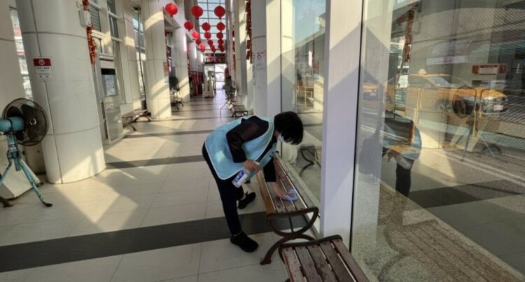 高雄港現確診者 高市輪船公司加強場站船舶清消 高雄港現確診者 高市輪船公司加強場站船舶清消