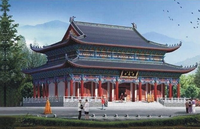 未來新建的湧慈寺3D示意樣貌