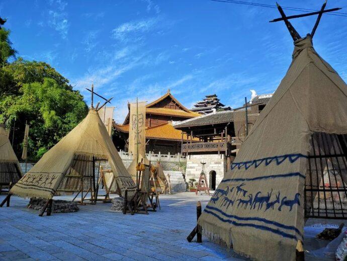 揭秘蚩尤九黎城｜演武場為什麼建在蚩尤大殿的旁邊？