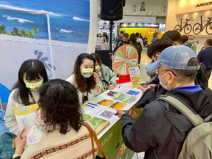 北觀處參與2022國家風景區自行車旅遊主題館 邀請車友到北海岸騎車去