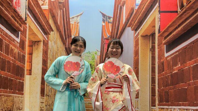 高雄旅展「蜈蚣座」迎客 金門館消費滿額抽機票
