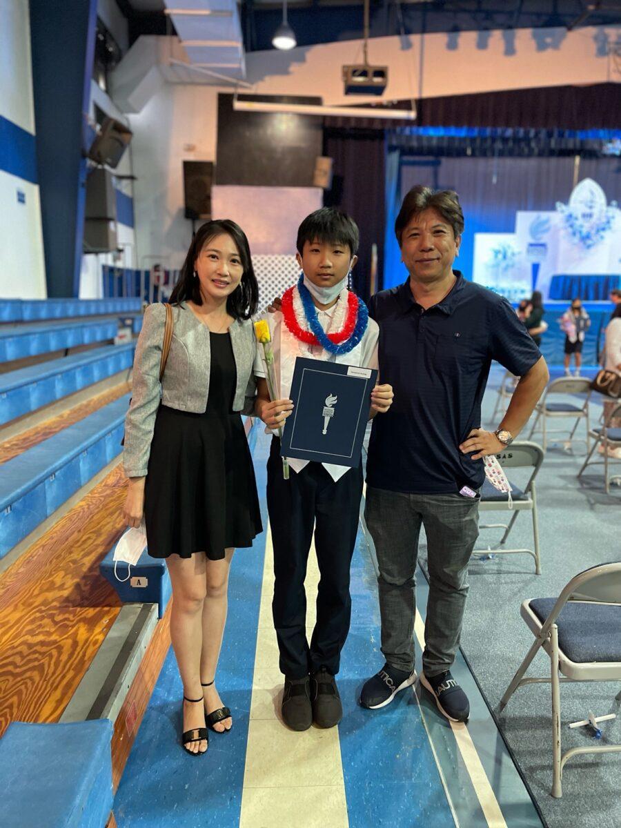 榮譽青少年！關島中華民國僑務顧問黃士杰之子黃興晟 榮獲全國青少年榮譽獎