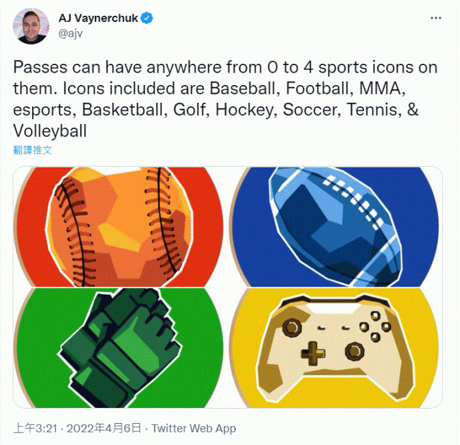 體育 NFT 項目 VaynerSports Pass 塞爆以太坊，Gas Fee 一度爆衝 4300