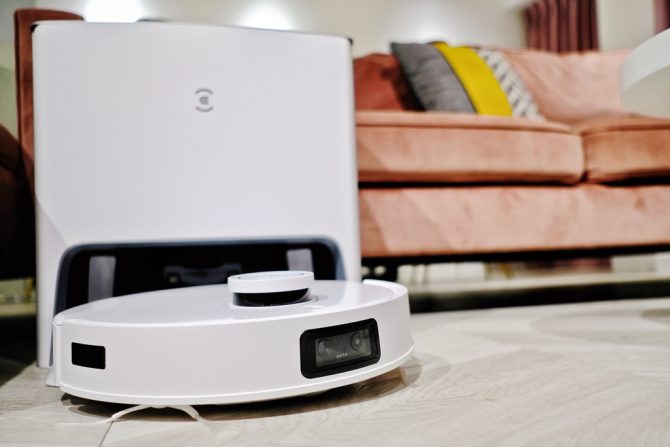 時尚美型掃拖機器人！ECOVACS簡約純白系全新機T10 五大功能造出家電質感生活
