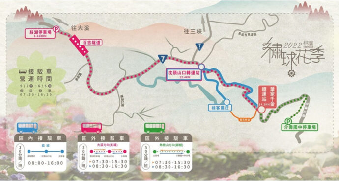 2022桃園繡球花季 5/7繽紛浪漫登場  賞花攻略一把抓