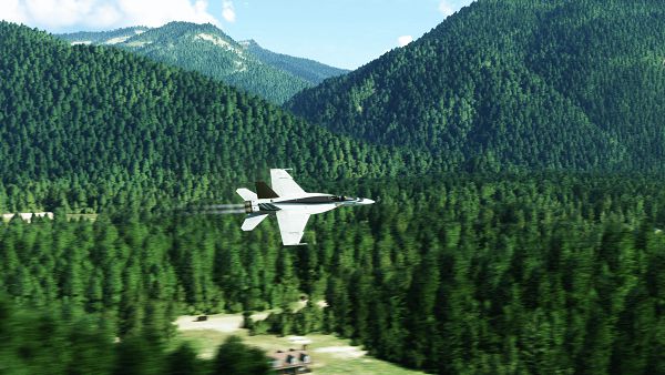 駕駛 F/A-18E 戰鬥機馳騁天際　《微軟模擬飛行》推出「捍衛戰士：獨行俠」DLC