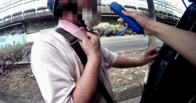 臺北市保大100分鐘同一路段連續查獲4件酒駕