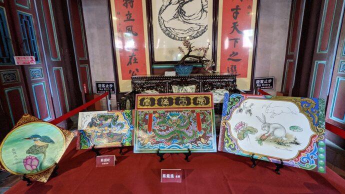 把握最後機會! 來林園賞傳統彩繪藝師蔡龍進薪火相傳作品展