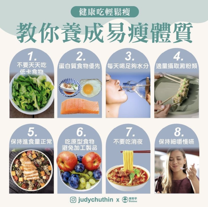如何養成「易瘦體質」？營養師教8招：不能天天吃低卡 - 台北郵報 | The Taipei Post