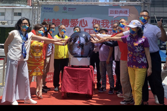 疫情下需要您  扶輪傳愛捐血起跑