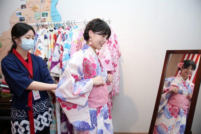 影音∕山形祭第三回　礁溪山形閣溫泉飯店與遊客大跳花笠舞