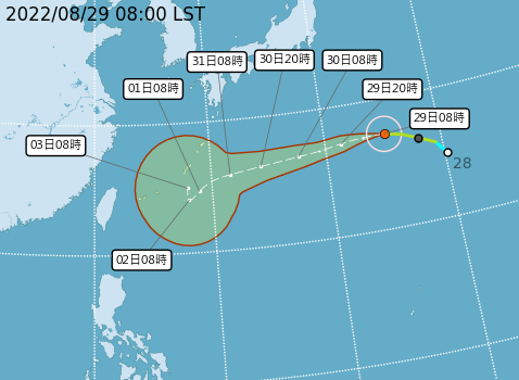 雨彈開炸「7縣市大雨特報」！軒嵐諾明恐增強為中颱