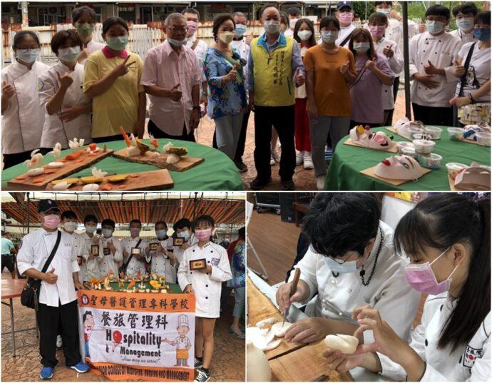 傳承蔬菓雕刻及捏麵人技藝　地方學子熱絡參與王公廟普渡