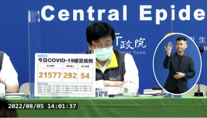 今本土+21577、境外+292　新增54例死亡 - 台北郵報 | The Taipei Post