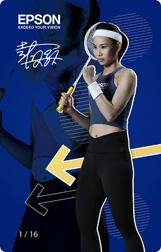 神隊友現身！球后戴資穎出任 Epson 品牌代言人