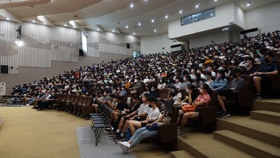 漾新聞|高雄大學新生入學典禮 副校長吳宗芳信心喊話佈局未來