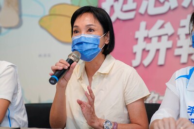 漾新聞|柯志恩「三箭齊發，家族集結」發布會要把支持者找出來