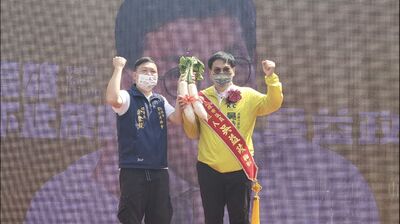 漾新聞|吳益政競選總部成立二千民眾加油喊凍蒜 高雄市第一場跨黨派競選盛事