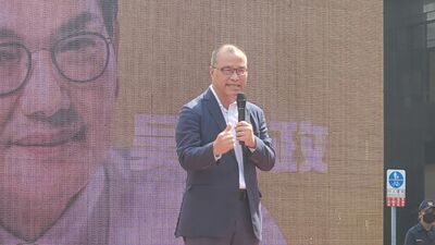 漾新聞|葉匡時現身吳益政競選總部 力挺「最優質議員」吳益政