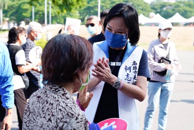 漾新聞|柯志恩重陽敬老獲支持 預告將推「長輩樂活更青春」系列政見
