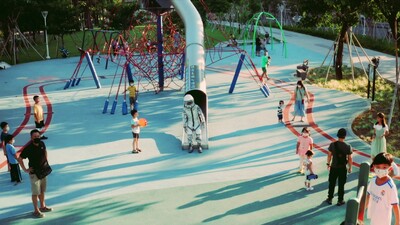 漾新聞|宣揚綠園道政績 太空人降落高雄也意外