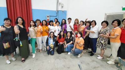 漾新聞|影》國際蘭馨會捐基金給雄商 陳其邁媽媽陳辜美貴分享開補習班幫助年輕人