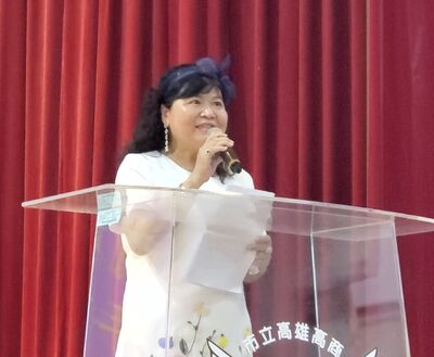 漾新聞|影》國際蘭馨會捐基金給雄商 陳其邁媽媽陳辜美貴分享開補習班幫助年輕人