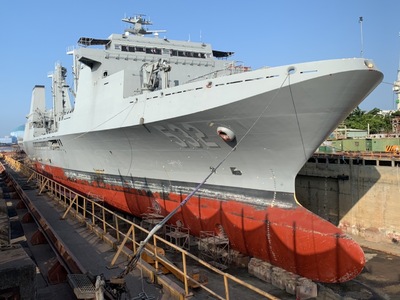 漾新聞|總統蔡英文主持海軍「玉山軍艦」交艦 落實國艦國造造修合一