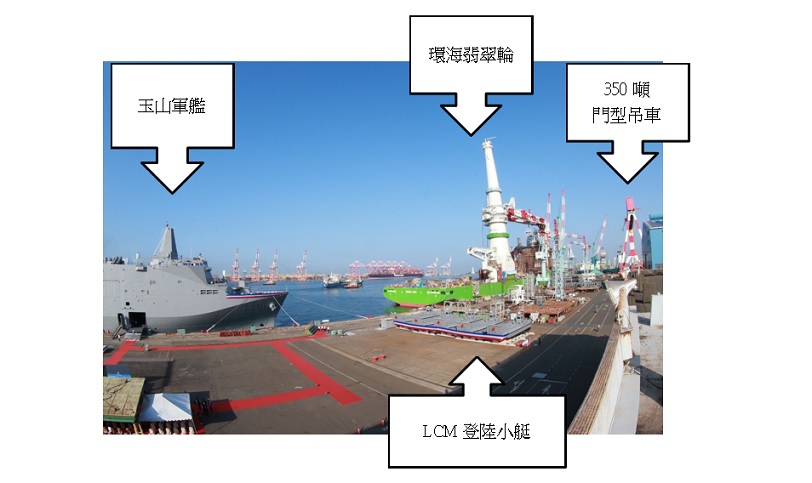 海軍「玉山軍艦」今交艦典禮 總統蔡英文親自南下主持