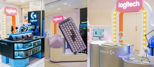 看好工程師、女性與親子需求　Logi Store 快閃店新竹巨城開幕