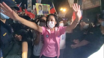 漾新聞|影》高金素梅拉抬聲勢 柯志恩聲勢如虹大進場爆場獲最熱情支持