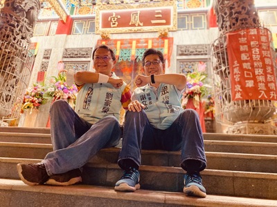 漾新聞|劉家榮回到土生土長信仰中心 向三鳳宮中壇元帥祝壽
