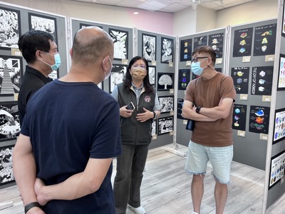 漾新聞|三民家商室設系展成果 原民石板屋模型創作成亮點