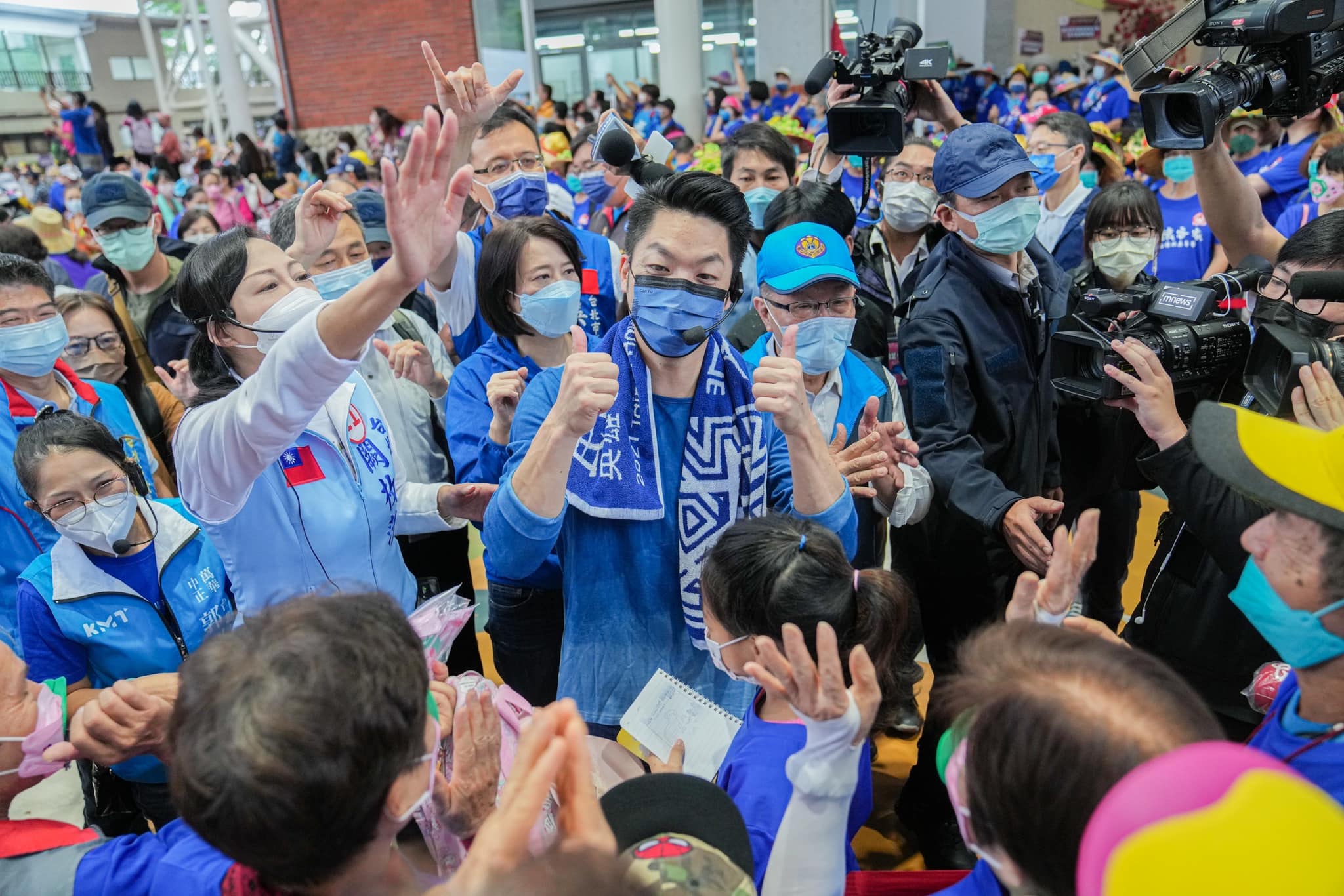 日本學者預測蔣萬安當選 蔣：不敢大意，力拚到底