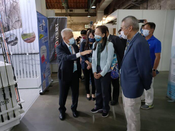 臺灣首屆釣具博覽會在臺北華山文創東二館盛大開展