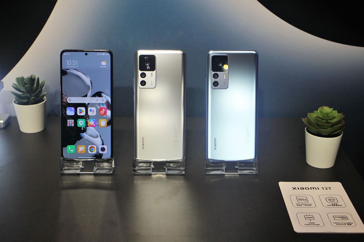 兩萬有找、億級畫素相機　小米旗艦新機 Xiaomi 12T Series 在台開賣
