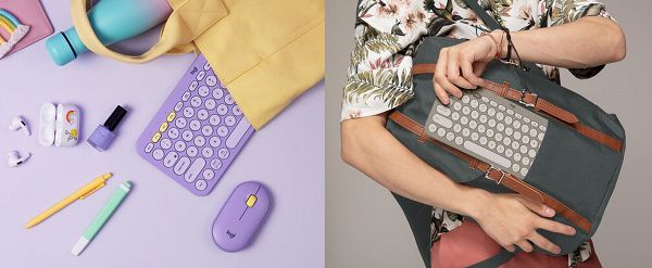 Logitech 熱銷無線鍵鼠 K380、M350 再推新色「星暮紫」、「迷霧灰」、「午夜藍」